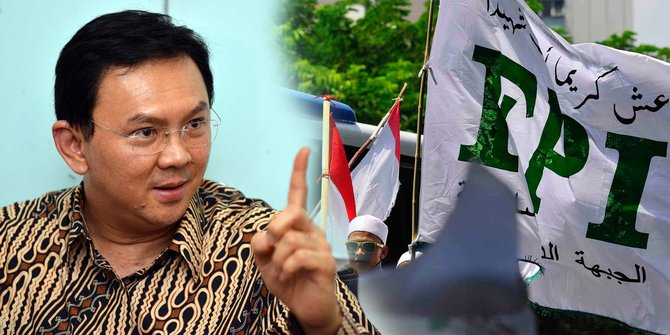 Kritik pedas Ahok terhadap FPI Kritik pedas Ahok terhadap FPI