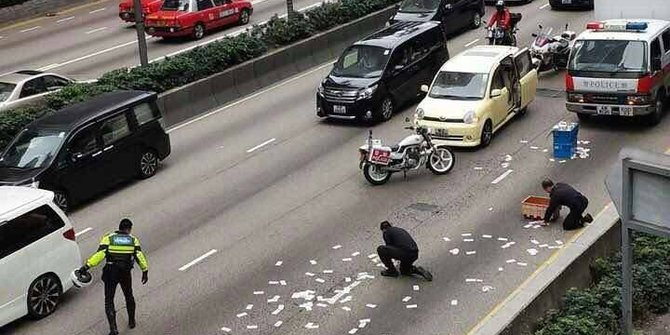 24 M tercecer di jalan, Warga Hong Kong rebutan