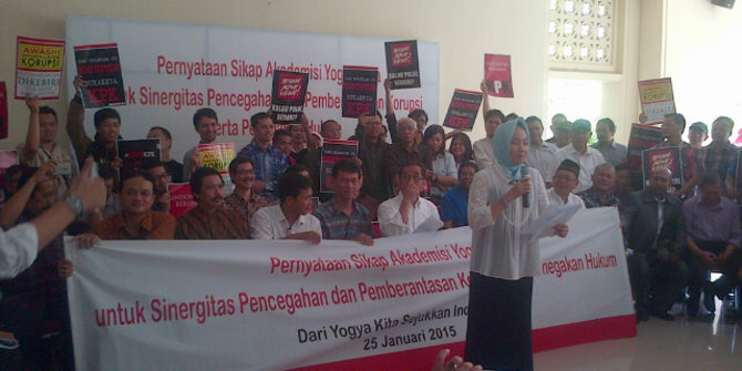 ‘Bambang Widjojanto tak boleh mundur, jika mundur KPK kalah’