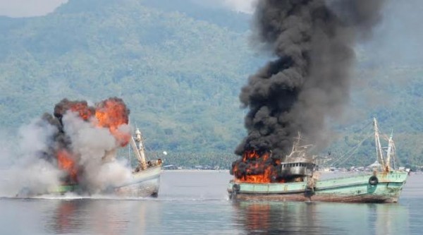 Kapal Asing Pencuri Ikan Mulai Jarang Di Perairan Natuna