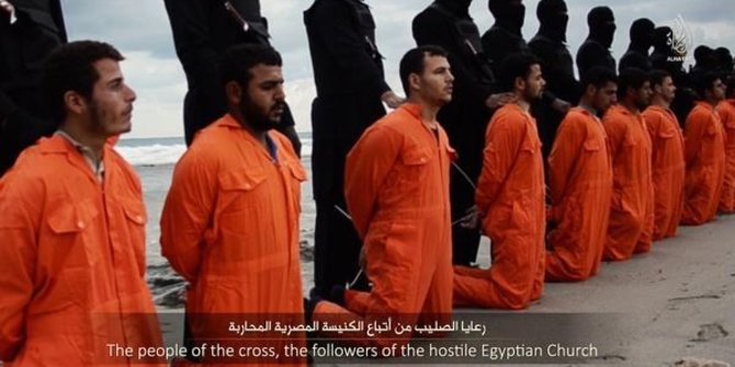 ISIS penggal 21 umat Kristen Koptik di Libya
