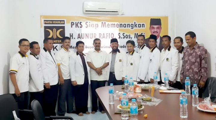 Partai Keadilan Sejahtera secara resmi, Siap Memenangkan H Aunur Rafiq sebagai Bupati Karimun !