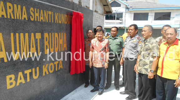 Peresmian Rumah Duka umat Budha Kundur