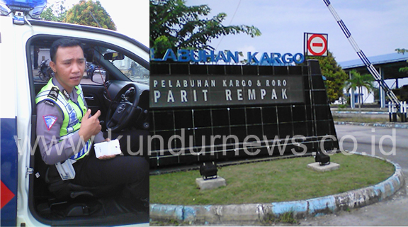 Briptu Eben di Parit Rempak Karimun
