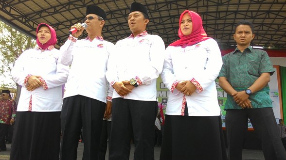 Deklarasi Kampanye damai pasangan Calon Bupati Bintan No Urut 2