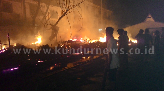 Pasar Indra Sakti Tanjungbatu, Terbakar !
