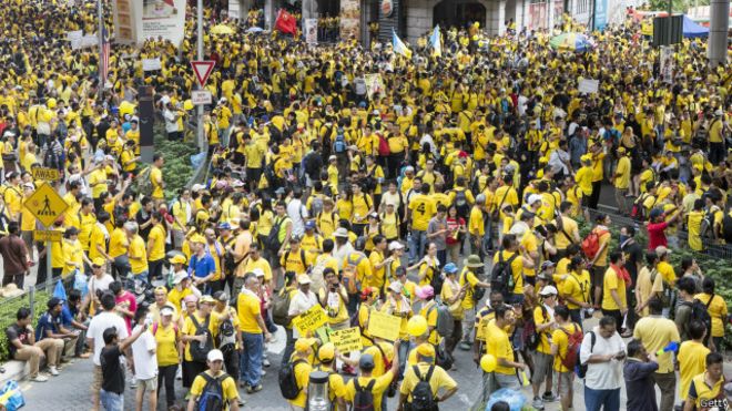 Aksi puluhan ribu warga Malaysia tuntut reformasi