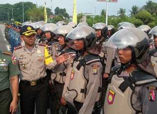 Polres Karimun Apel pasukan Operasi Mantap Praja Seligi jelang Pilkada serentak