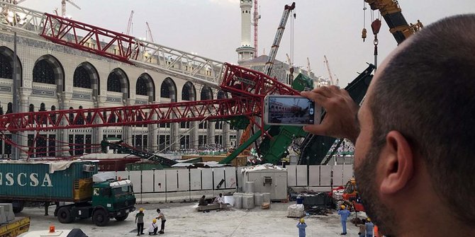 Dianggap lalai soal tragedi Crane, Saudi sanksi Bin Ladin Group