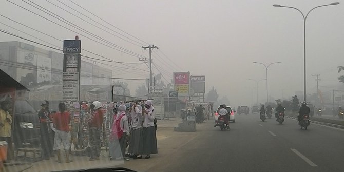 Bencana asap, Menteri Yohana ingin pelajar di Riau tetap sekolah