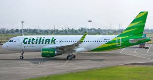 Pesawat Citilink Batalkan 24 Penerbangan Akibat Erupsi anak Gunung Rinjani