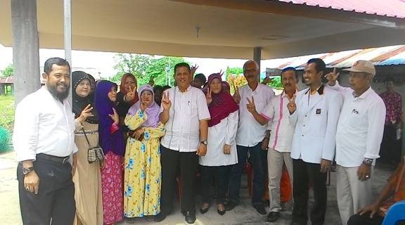 Kampanye Paslon Bupati dan Wakil  Bupati Karimun, Agusriono dan H. Ahmad Darwis (Armada)