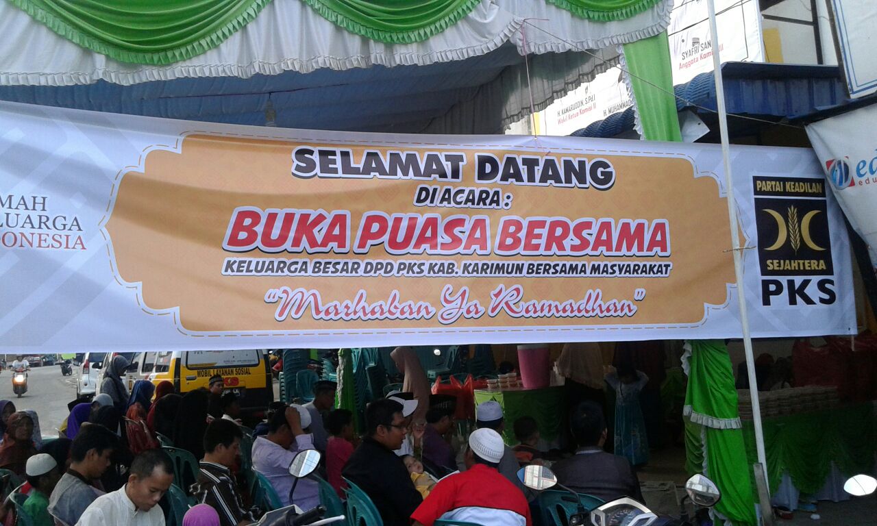 PKS (Partai Keadilan Sejahtera) dalam semarak Ramadhan