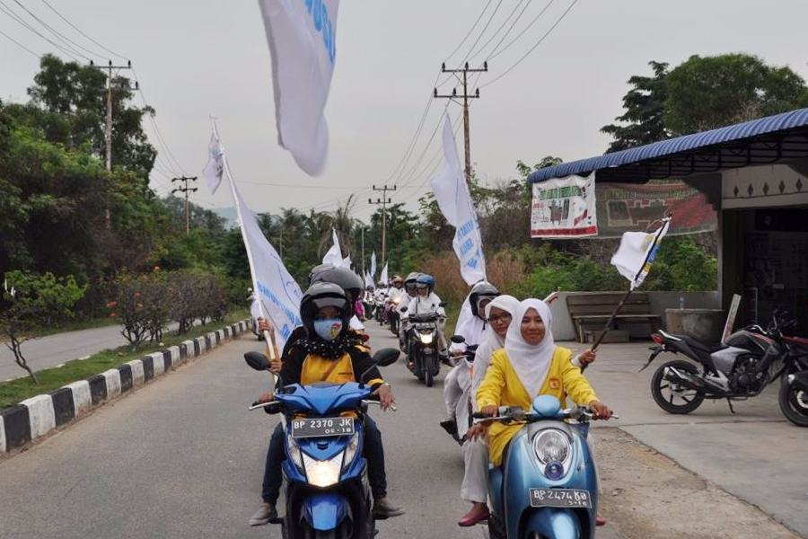 Pawai taaruf Menyambut Bulan Suci Ramadhan