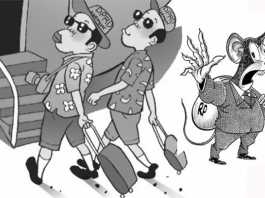 Karikatur Ilustrasi Kunker_Fiktif