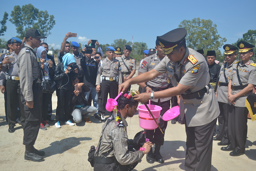 Pembukaan Siswa Baru Sekolah Polisi Negara Tanjungbatu