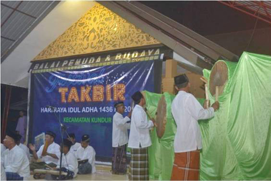 Berikut, Acara Malam Hari Raya Idul Adha di Kundur