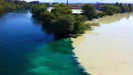 Sungai-sungai Ajaib di Dunia yang Airnya Tidak Menyatu