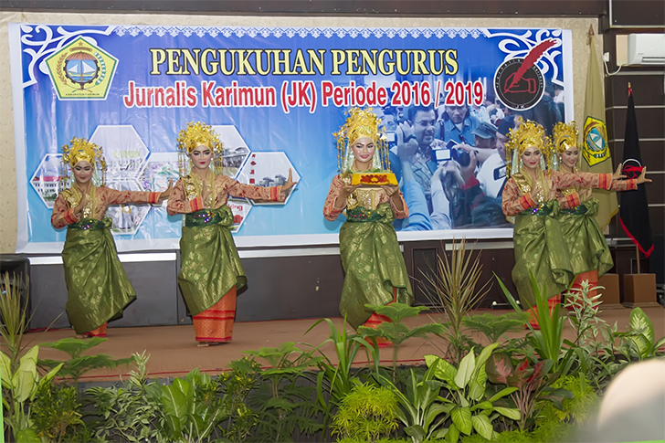 Pengukuhan Jurnalis Karimun