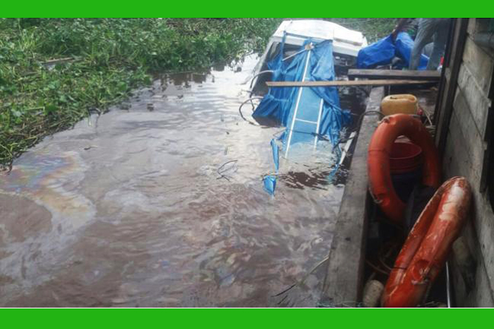 Di Hantam ‘Bono’,  Speedboat Ertiga Expres dari Tg.Batu, Karam.