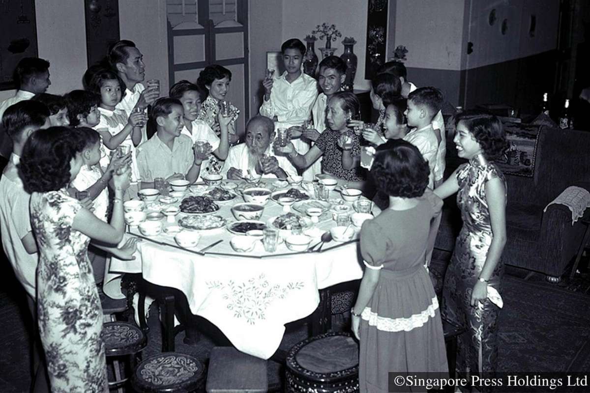 Gambar-gambar perayaan Tahun Baru Imlek di Singapura Puluhan Tahun yang lalu