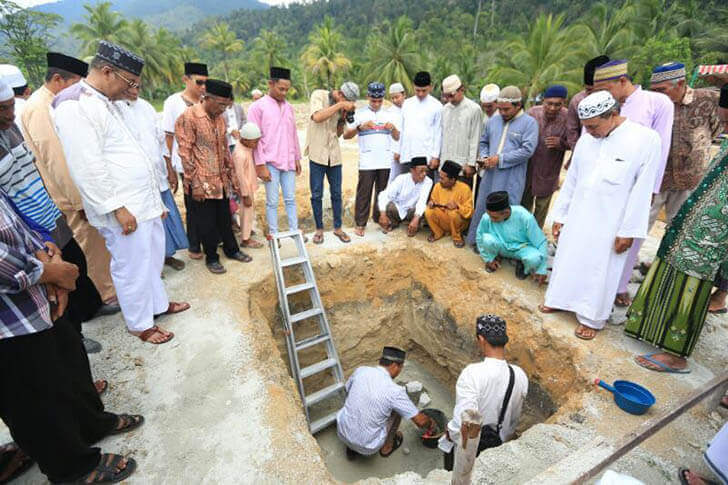 Dimulainya Pembangunan Masjid Al Iman Pasir Panjang