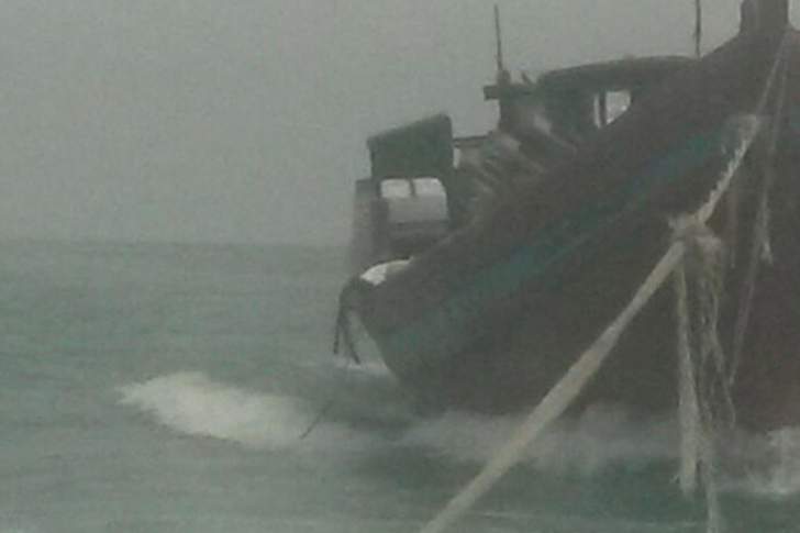 Kapal Penyelundup Barang Bekas Tujuan Guntung – Riau, Ditangkap Lanal Karimun