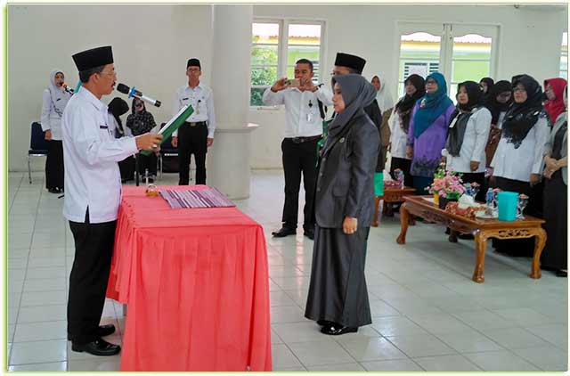 Kakamenag Lantik Kepala MIN 1 Kundur