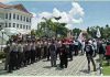 Demo hari Buruh 'May Day' di Depan Kantor Bupati Karimun