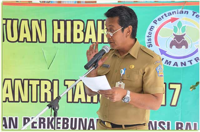 Kepala Dinas Tanaman Pangan Hortikultura dan Perkebunan Provinsi Bali IB. Wisnuardhana