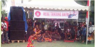 Salah satu Penampilan reog dari Tanjungbatu pada acara Paguyuban Among Worgo Jowo di Batam