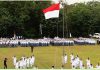 Upacara-Penurunan-Bendera-HUT-RI-72-di-Tanjungbatu