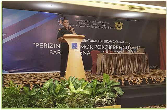 Bea dan Cukai Batam Gelar Sosialisasi Kepada Pengusaha Hotel dan Restoran