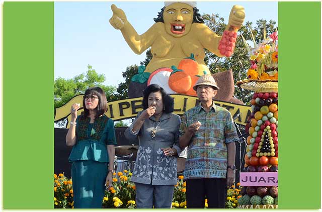 Festival Agribisnis 2017, di Lapangan Niti Mandala Renon, Jumat (15/9).