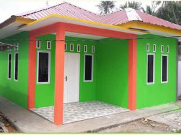 Bangunan Polindes Sei Ungar, Depan Kantor Kepala Desa Sei Ungar Kundur