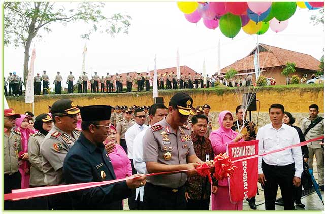 Peresmian gedung baru SPN Polda Kepri di Tanjungbatu