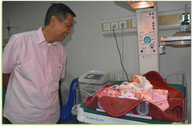 Bayu Mandara, Bayi Pertama yang Lahir di RSUD Bali Mandara