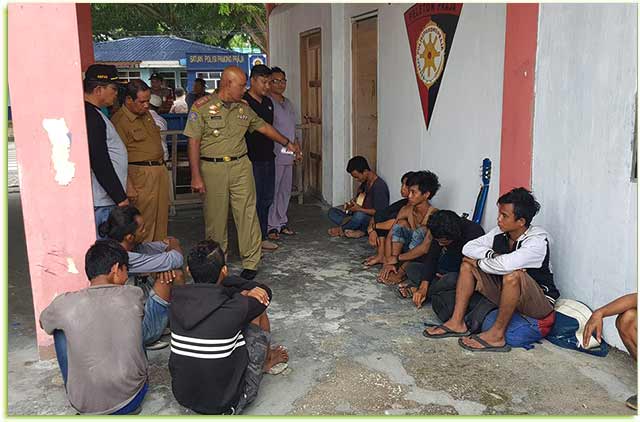 15 Orang Terjaring Razia Gabungan Pekat 15 Orang Terjaring Razia Gabungan Pekat