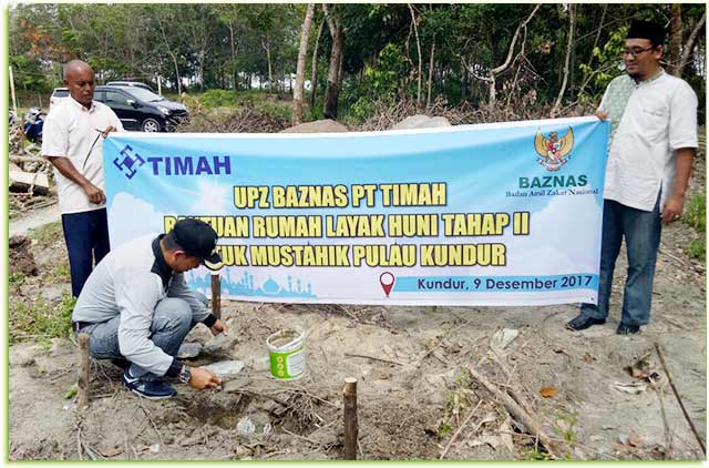 BAZNAS dan PT TIMAH Bantu Rumah Layak Huni