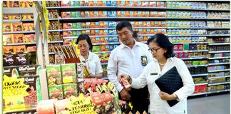 Dinas Perindustrian Provinsi Bali inspeksi mendadak terhadap barang di pasaran