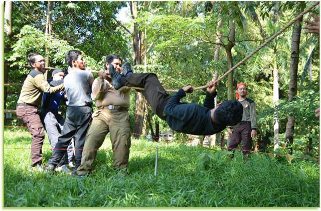 Kemah Bakti Nusantara di Hutan Wisata Bukit Harimau