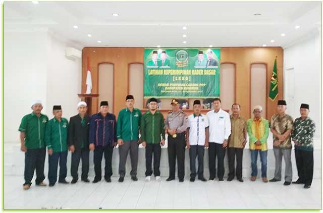 Kepemimpinan Kader Dasar (LKKD) Dan Rapat Pimpinan Cabang Partai Persatuan Pembangunan Kabupaten Karimun.