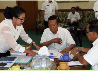 Rapat Koordinasi Pelaksanaan e-Learning di Dinas Pendidikan Provinsi Bali, Rabu (3/1)