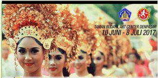 Foto promosi Pesta Kesenian Bali tahun 2017 yang lalu