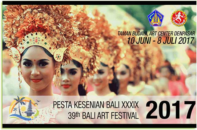 Foto promosi Pesta Kesenian Bali tahun 2017 yang lalu