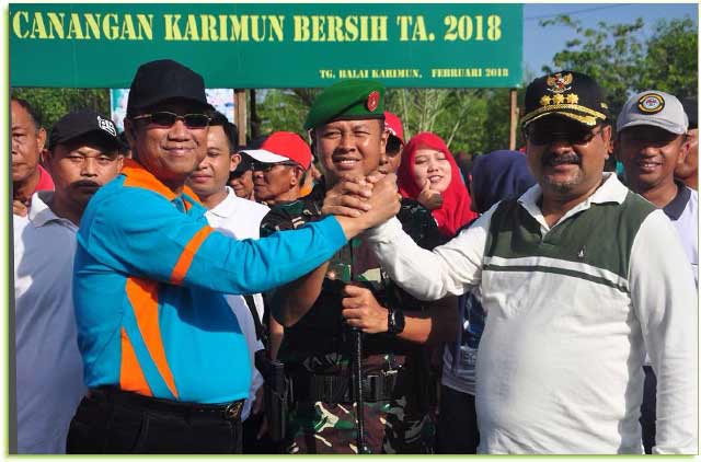 Aunur Rafiq kembali mencanangkan kegiatan Karimun Bersih tahun 2018