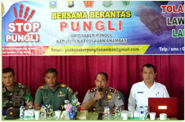 Cegah Pungli Polres Anambas Beri Sosialisasi Kepada Masyarakat