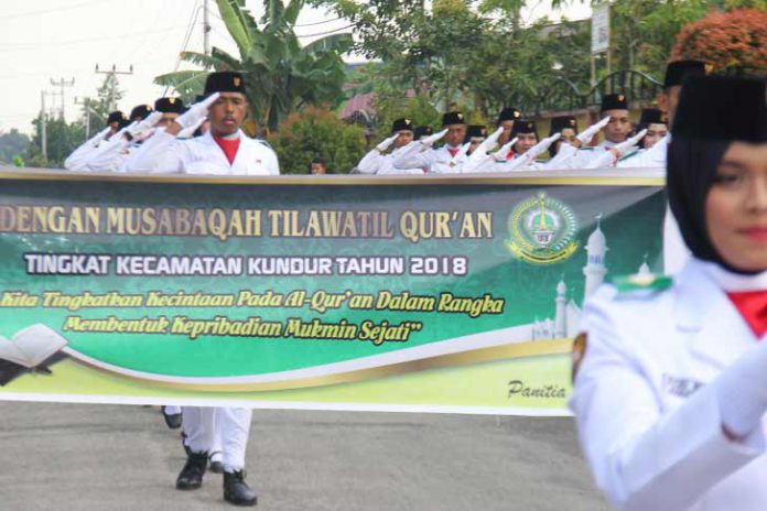 Pawai-Taaruf--MTQ-Tingkat-Kecamatan-Kundur-2018-Berlangsung-Meriah-(5)