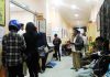 Ruang tunggu kantor Dinas Kependudukan dan Pencatatan Sipil Kabupaten Karimun.