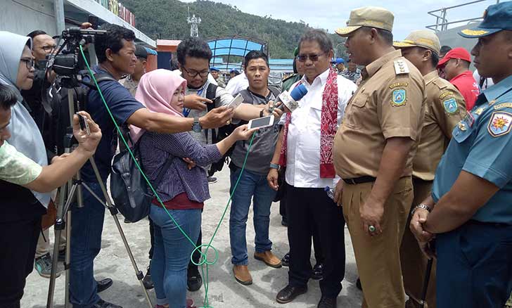 Kunjungan Menkominfo Ke Anambas Dalam Meningkatkan Palaparing Barat, Permudah Akses Internet